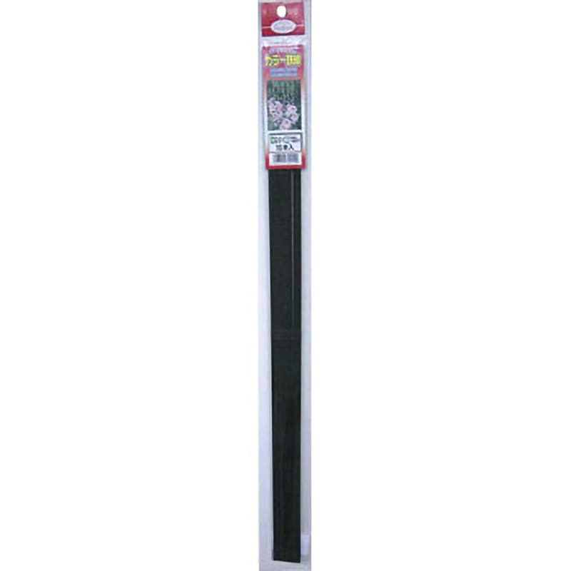 2.6mm×700mm ガーデニング用カラー鉄線 1袋(15本) 渡辺泰 【通販