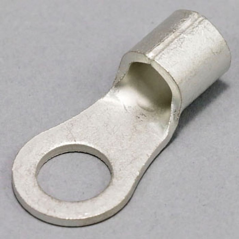 R22-10 銅線用 裸圧着端子 (R形)丸形 1箱(100個) DST(大同端子製造) 【通販モノタロウ】