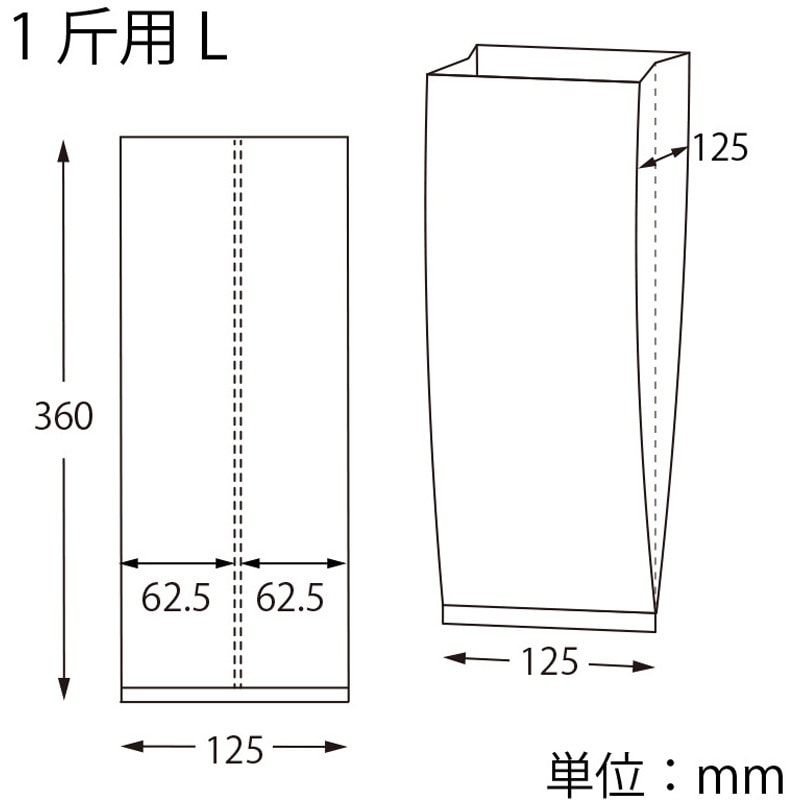 6721412 PP パン袋 HEIKO 幅250mm高さ360mm 1袋(100枚) - 【通販