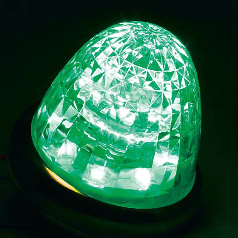 CE164C 超流星マーカー 12/24V 槌屋ヤック 9個LED ボルトアース