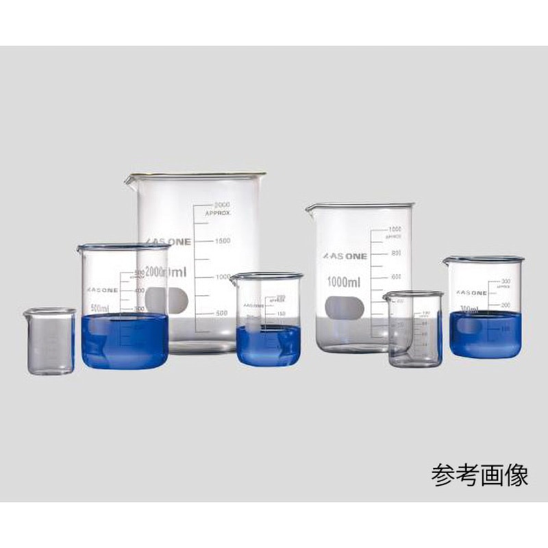 100 ビーカー アズワン 100mL 1個 【通販モノタロウ】