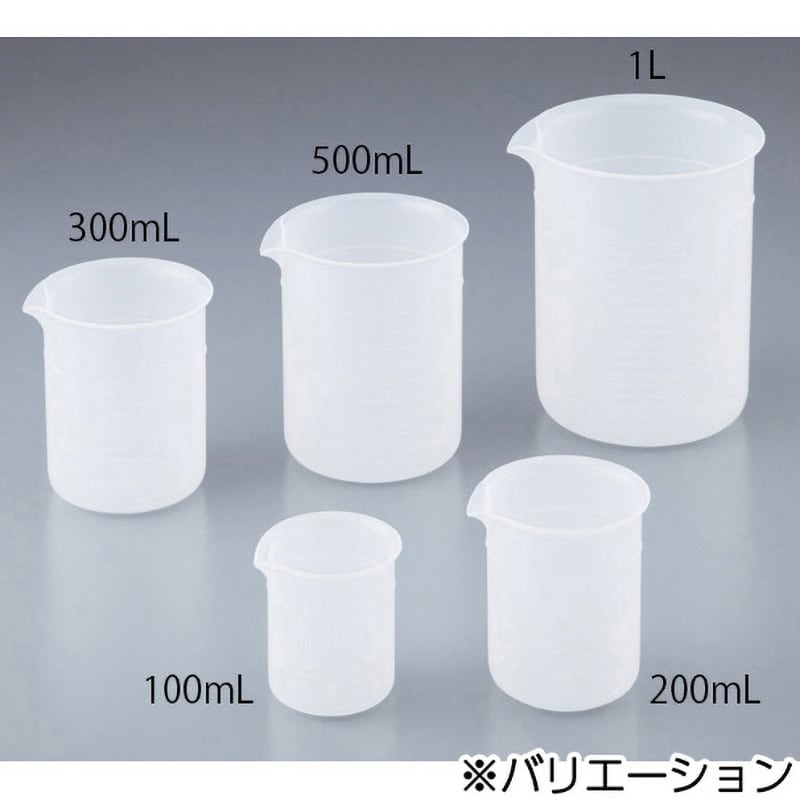 500mL ポリビーカー 1個 アズワン 【通販サイトMonotaRO】