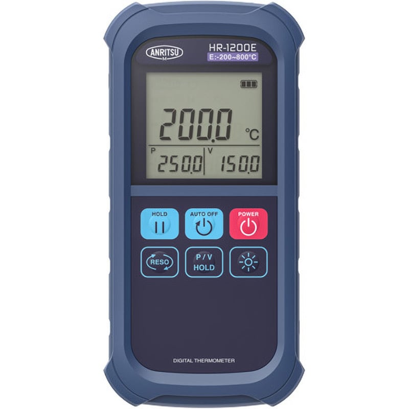 HR-1200E ハンディタイプ温度計測器 1台 安立計器 【通販サイトMonotaRO】
