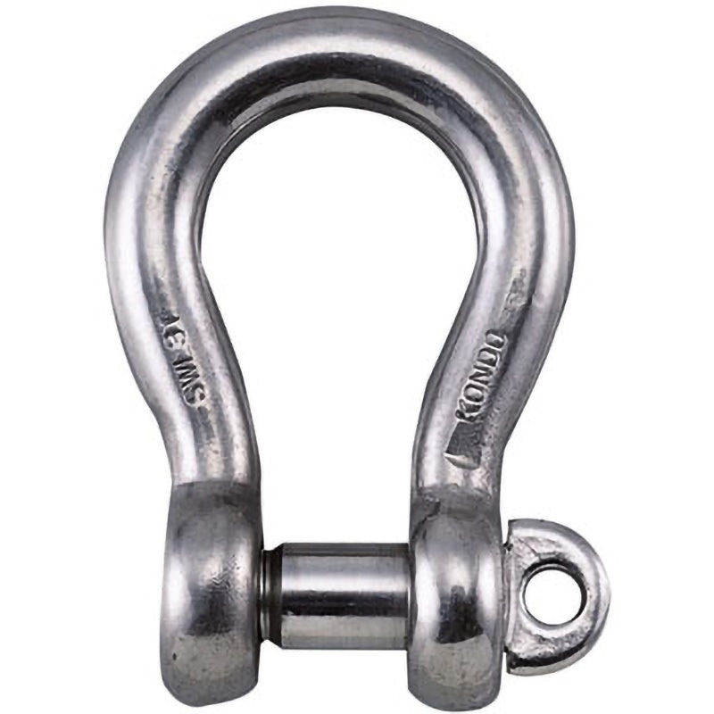 112BC38 ステンレスKONDO規格シャックル コンドーテック 荷重9tf   112BC38