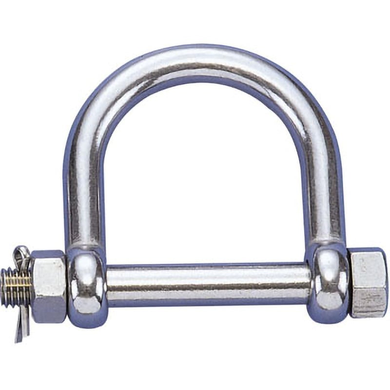 ステンレスシャックル ステンレス巾広シャックル(ボルト・ナット止め) コンドーテック