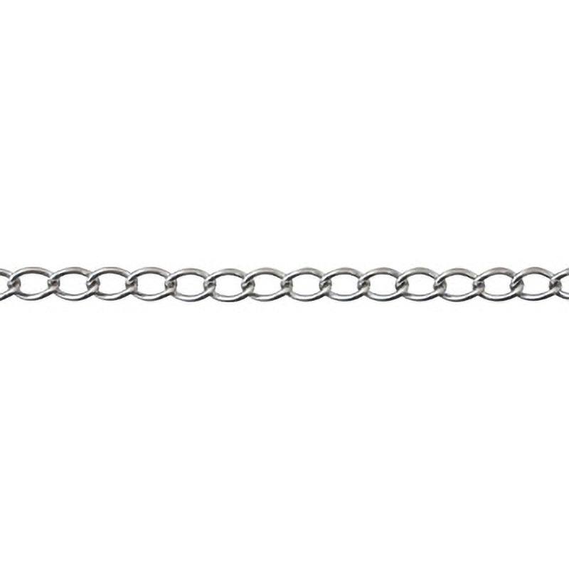 13301SM123 ステンレス装飾用チェーン ワイドマンテル コンドーテック 長さ30mチェーン線径2.3mm  13301SM123