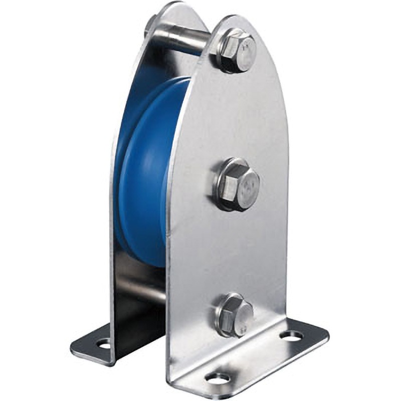 11613TNB0501 ステンレス固定ブロック タテ型 コンドーテック 滑車 車数1 車輪径50mm  11613TNB0501
