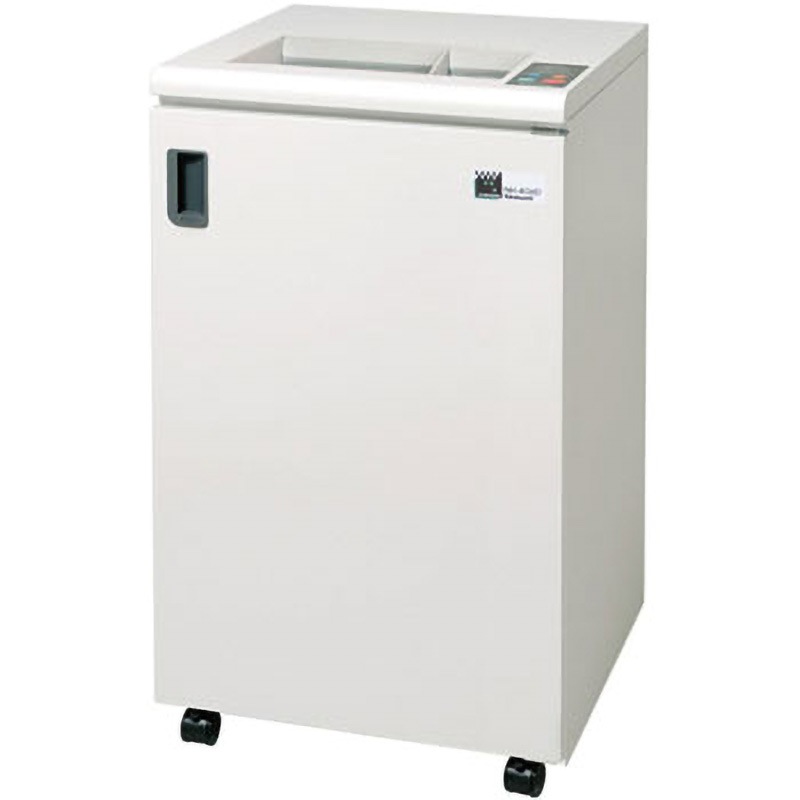 NH-406D オフィスシュレッダ フロアタイプ ハイセキュリティ ナカバヤシ クロスカット ダストボックス容量80L 最大投入幅A4幅500mm奥行500mm高さ900mm  NH-406D