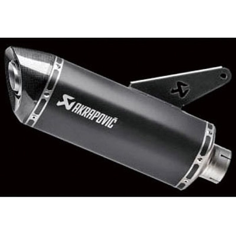 S-D12SO8-RTBL スリップオンマフラー(S/O) チタンBLK (マフラーのみ) AKRAPOVIC (アクラポビッチ) 主な適合車種DUCATI MONSTER821 17-20/1200/S/R 17-20