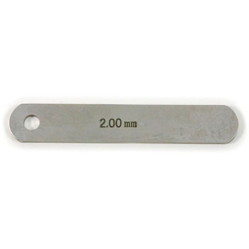 2.00X12.7X75L A型シクネスゲージ バラ SUS シム&ゲージ 幅12.7mm長さ75mm厚さ2mm