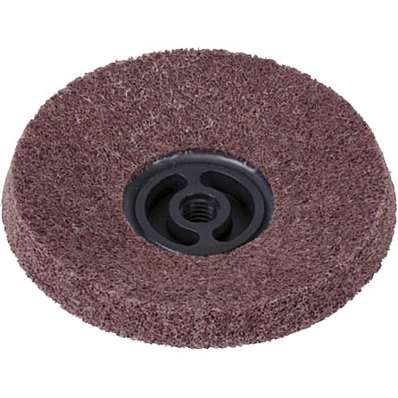 TBD-100R ベベルディスク TRUSCO ナイロン不織布製 粒度#320相当 外径95mmねじ径10mm 1パック(5個) TBD-100R