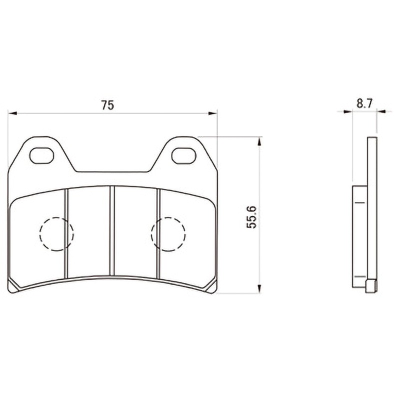 97138 ゴールデンパッドχ 1個 DAYTONA(デイトナ) 【通販モノタロウ】