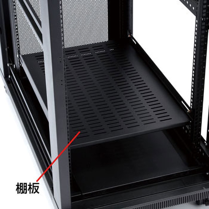 CP-SVC24UN 19インチマウントサーバーラック サンワサプライ 間口600mm
