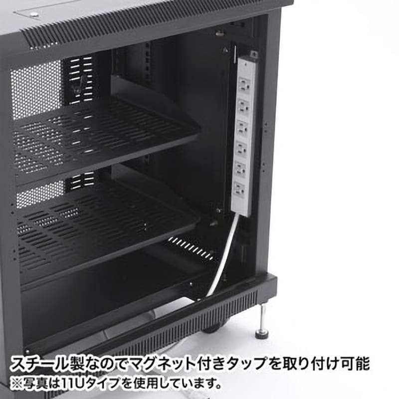 CP-SVCBOX1 19インチマウントボックス サンワサプライ 間口600mm奥行530mm高さ595mm 1台 CP-SVCBOX1 -  【通販モノタロウ】