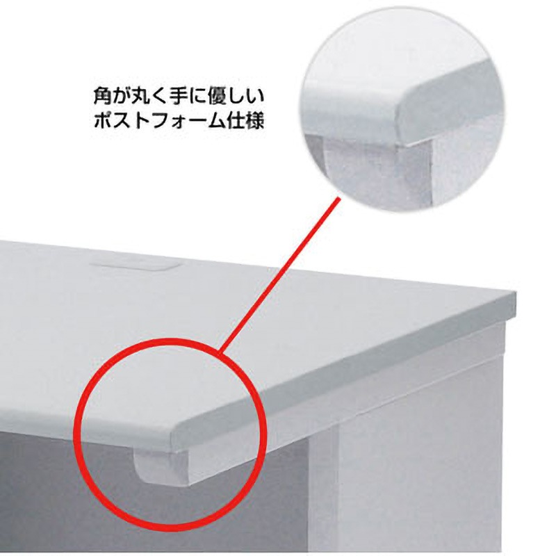SH-FD870 デスク サンワサプライ ライトグレー色 高さ700mm幅800mm奥行