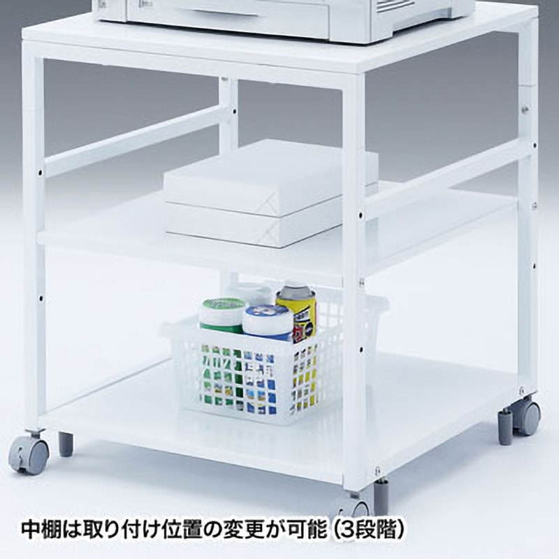 LPS-T6060 プリンタスタンド サンワサプライ キャスターあり 本体幅