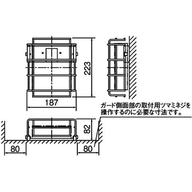 FK01561Z LED誘導灯 ガード 1個 パナソニック(Panasonic) 【通販サイト