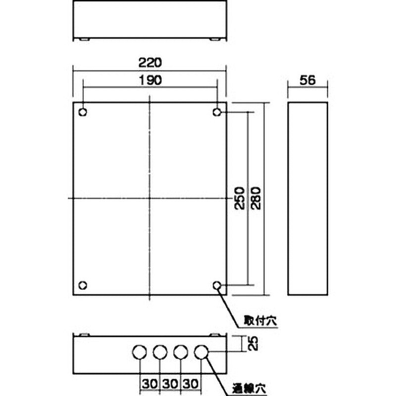 誘導灯信号装置 消費電力5.6(最大負荷接続時405.6)W FF90023