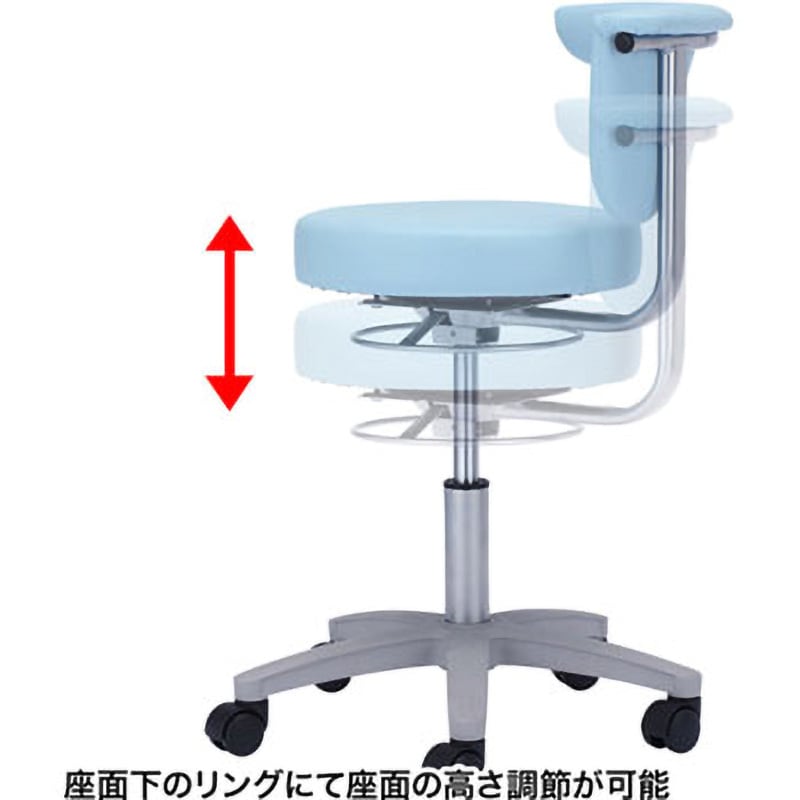 SNC-HP3VBL2 メディカルチェア サンワサプライ ブルー色 SNC-HP3VBL2