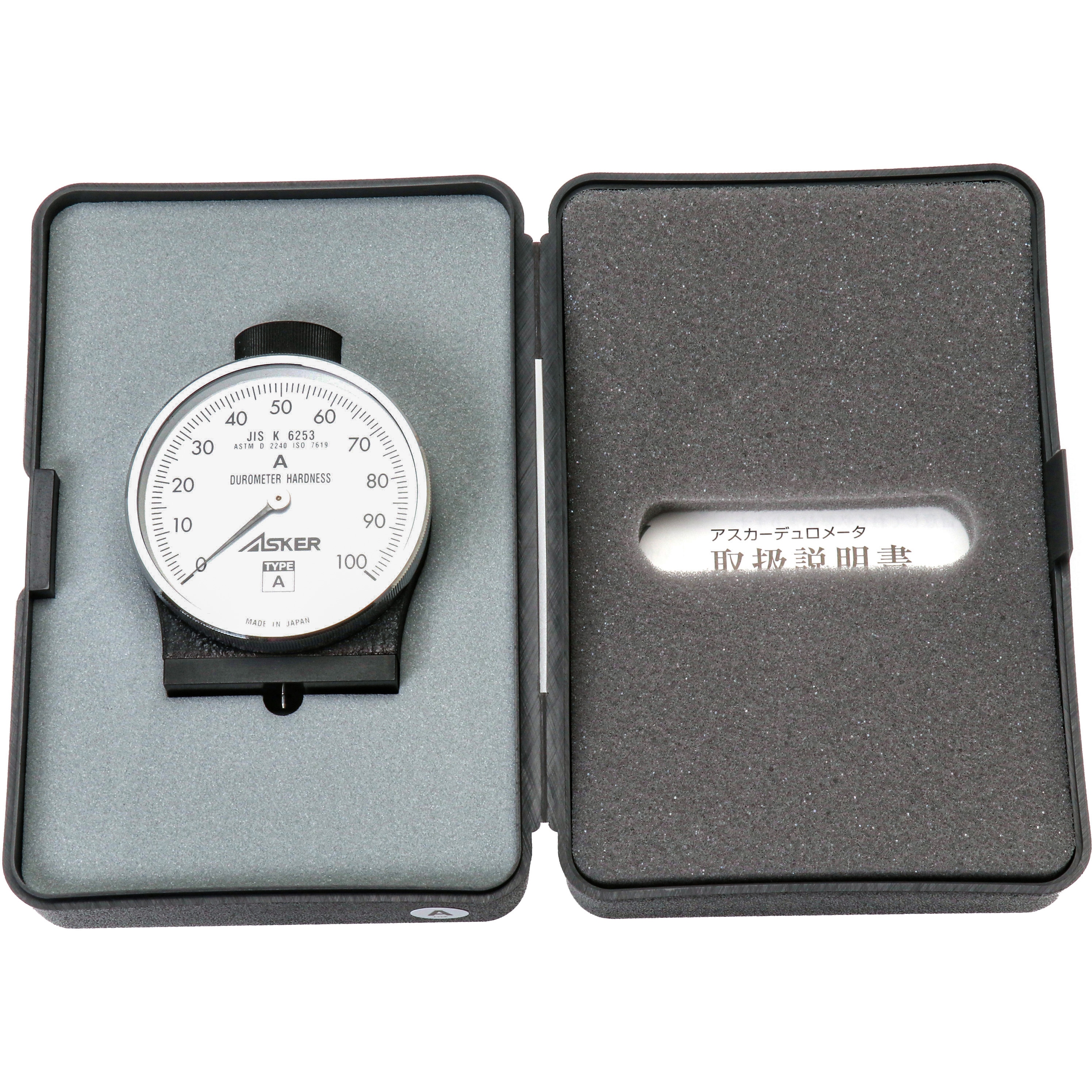 A型 アスカーゴム硬度計A型 1個 アスカー(高分子計器) 【通販モノタロウ】