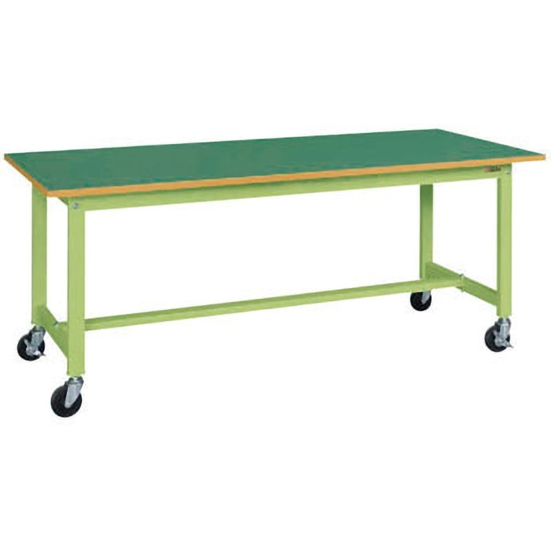 KS-187FR 軽量作業台KSタイプ(移動式) サカエ サカエリューム製天板