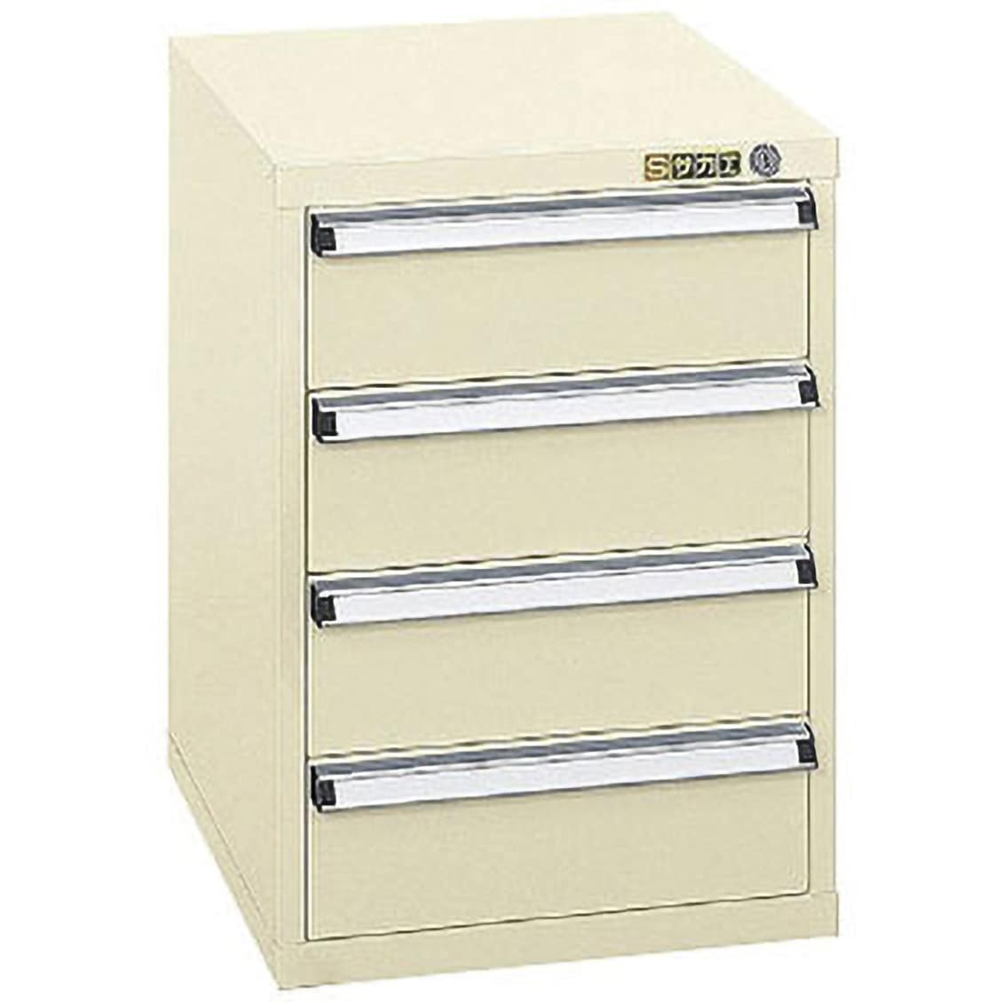 SL-54I スモールキャビネット サカエ ベージュ 引出し数4 外寸法390×400×540mm 44,837円