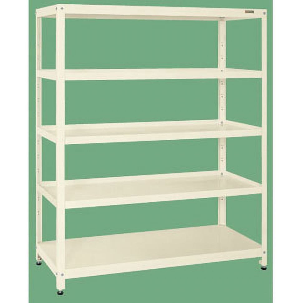 SPR-2225MRI スーパーラックワゴン サカエ 5段 アイボリー色 組立式仕様