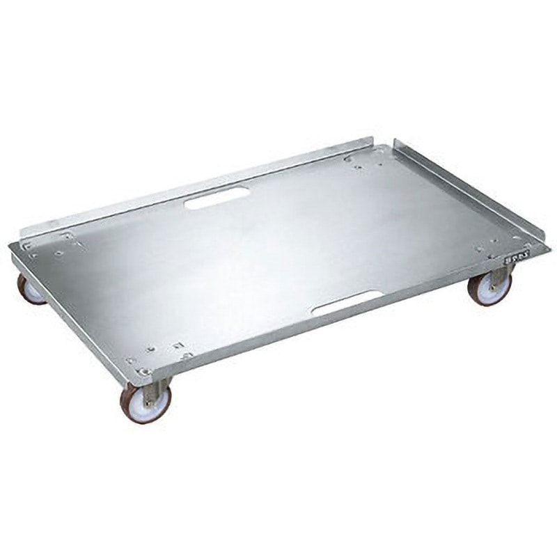 SUC4-6SU ステンレスキャリー サカエ SUS430製 65Φナイロン車(スチール金具)   SUC4-6SU