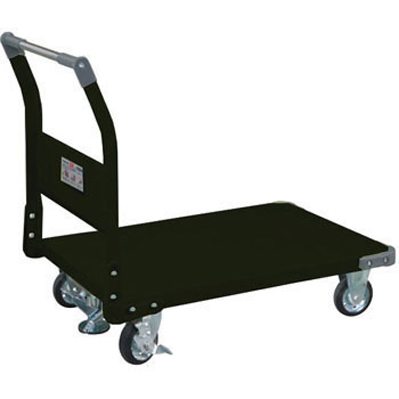 サカエ 特製四輪車（３００ｋｇタイプ・フロアストッパー付） TAN-33F (211248) 特製四輪車 フロアストッパー付 均等荷重300～500kg | サカエ | MISUMI