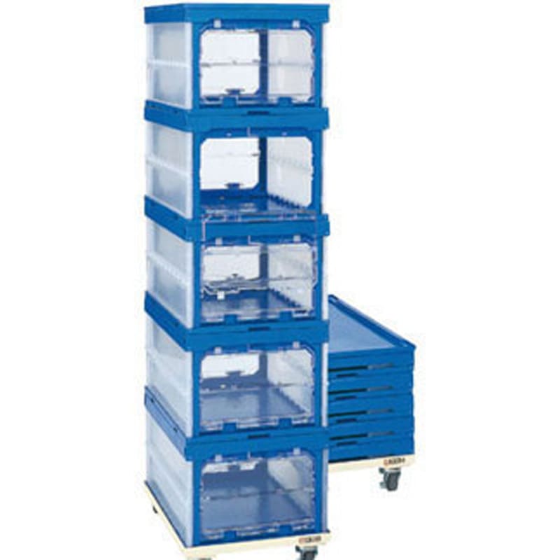 SO-75DES オリタタミコンテナ台車セット 1個 サカエ 【通販モノタロウ】