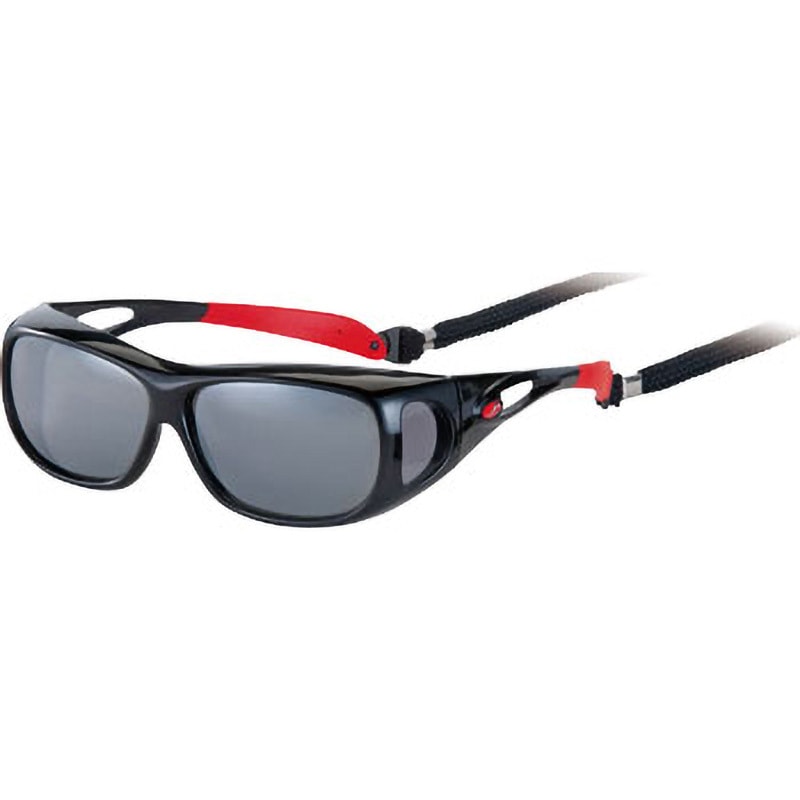 SG-612P 偏光オーバーグラス SG-612P アックス スモーク×シルバーミラー 二眼型