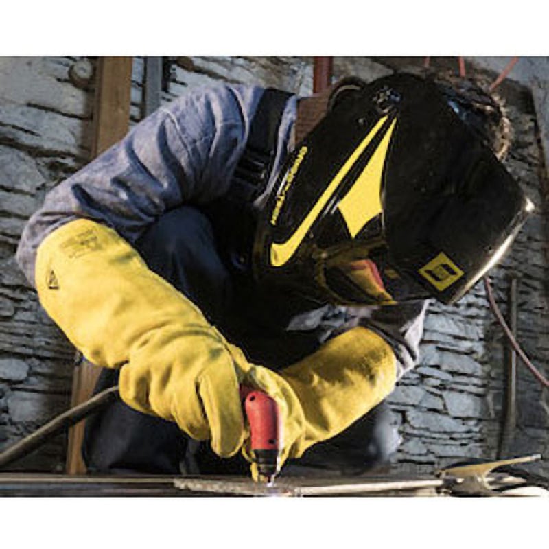 半自動アーク溶接用革手袋10組セット 半自動アーク溶接用革手袋10組