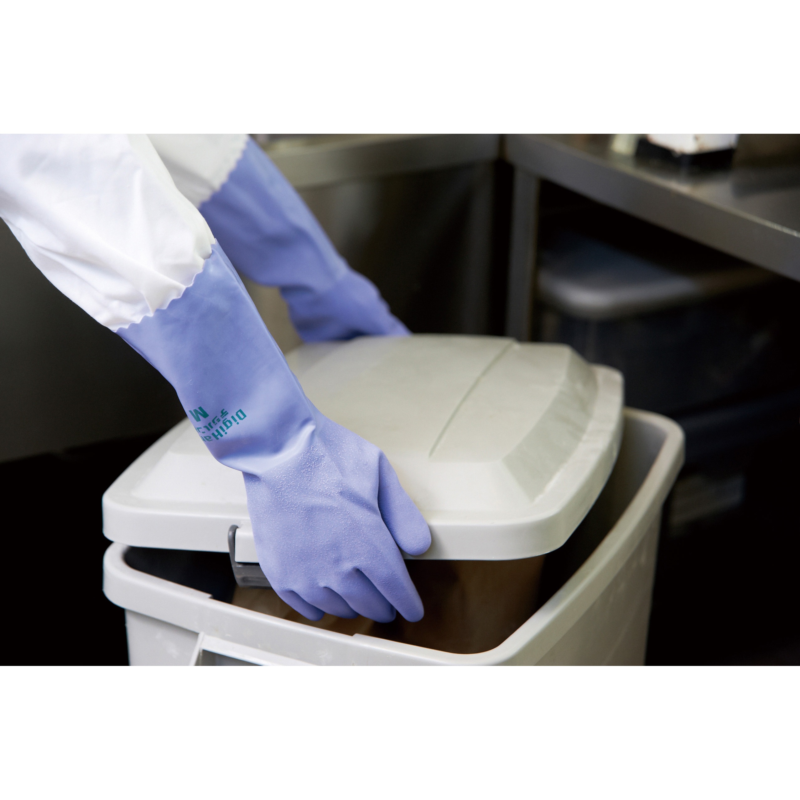 ダンロップホームプロダクツ ハンディーナ うす手 L バイオレット キッチン手袋 ビニール手袋 1双 ハンディーナ うす手｜家庭用手袋｜商品情報 ｜ゴム手袋の株式会社