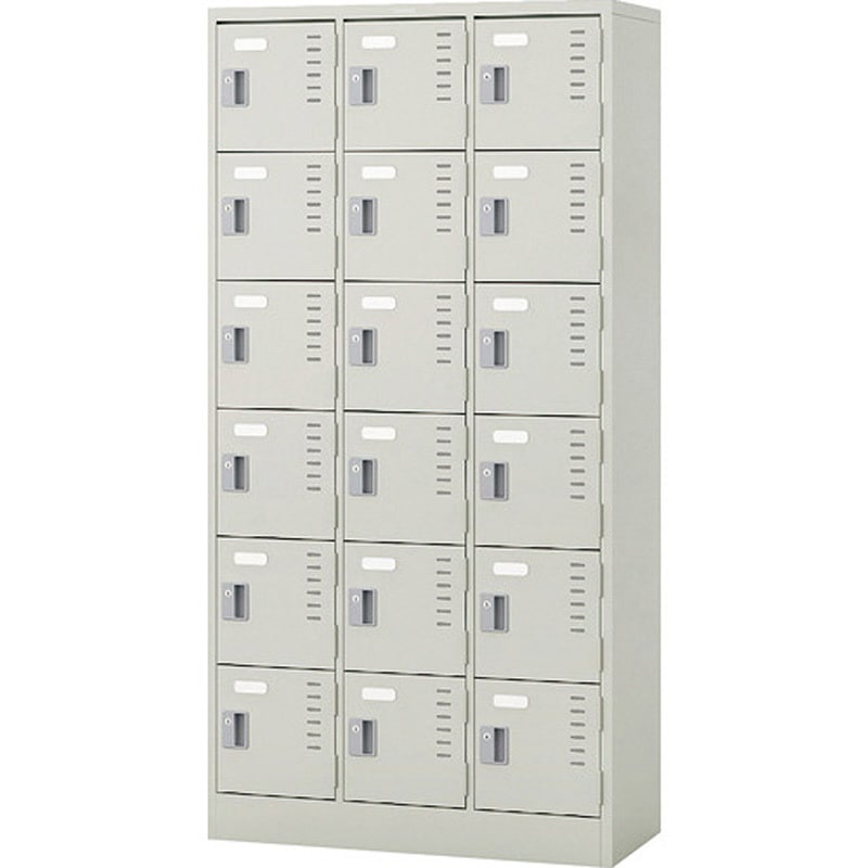 LK18-AW ロッカー ナイキ ウォームホワイト色 鍵あり 人数18人用   LK18-AW 65,890円