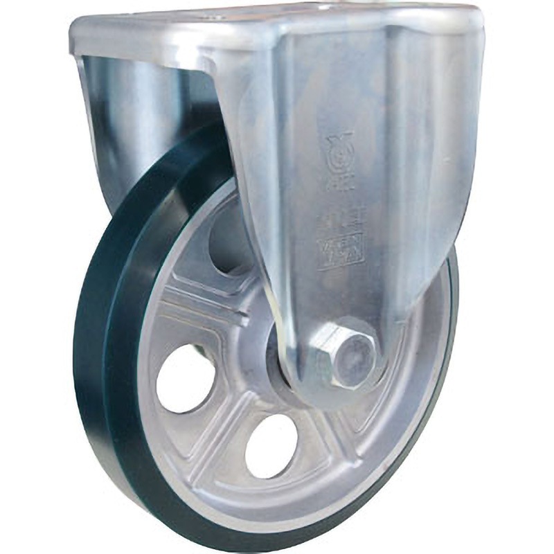 AUK-250 アルミホイルウレタンキャスター 固定 250Φ 1個 ユーエイキャスター 【通販モノタロウ】