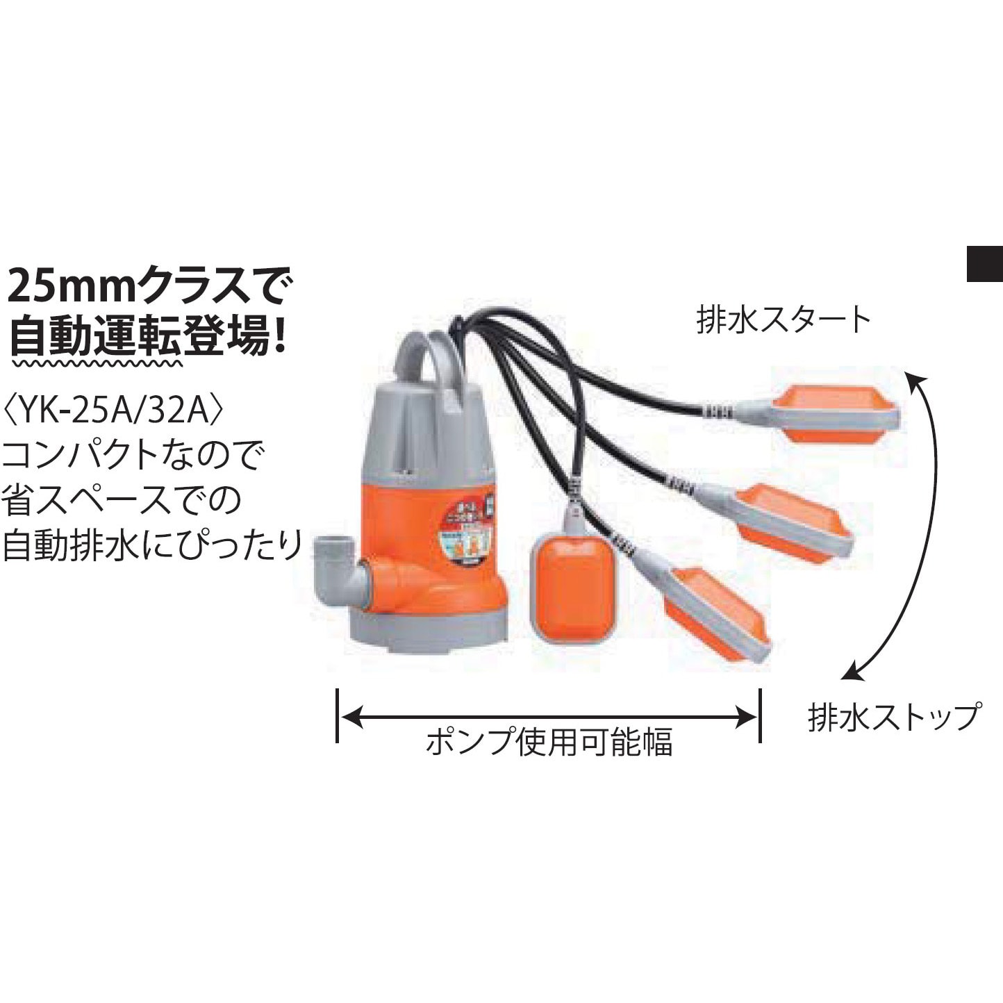 ボタニカルウエディング 工進(KOSHIN) 簡易 汚物用 水中 ポンプ YK