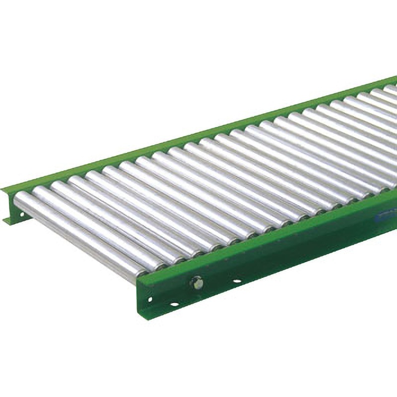 LS25-500710 スチールローラコンベヤΦ25．4 テラウチ(寺内製作所) ローラー幅500mmピッチ75mm  LS25-500710