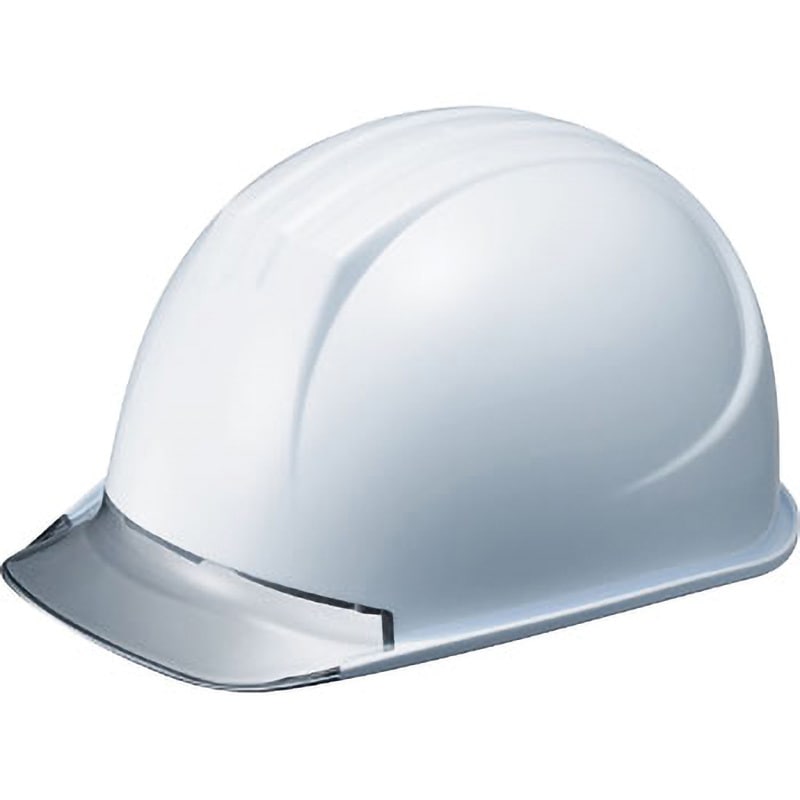 161L-CZV-V2-W3-J 特大型ヘルメット 溝付 透明ひさし付 1個 谷沢製作所 【通販モノタロウ】