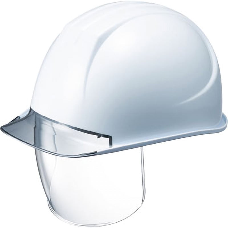 161VL2-SDC-V2-W3-J 特大型ヘルメット シールド面付 溝付 透明ひさし付