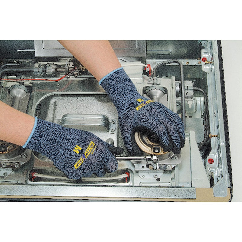 復刻ブルマアク　パンドン　袋なし美品 WILCO-050-S ステンレス製 耐切創クサリ手袋 5本指 ミドリ安全