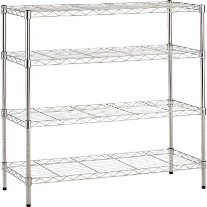 TSM19-3334 SUSメッシュ棚 TRUSCO 4段 棚段数4 外寸法800×350×828mm