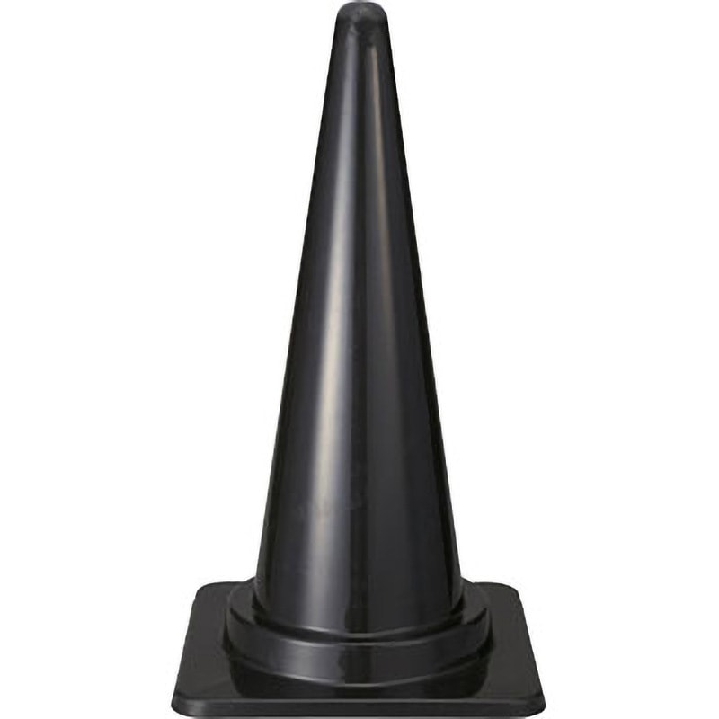 TCC-BK 安全コーン TRUSCO スタンダード 高さ700mm幅380mm 1本 TCC-BK