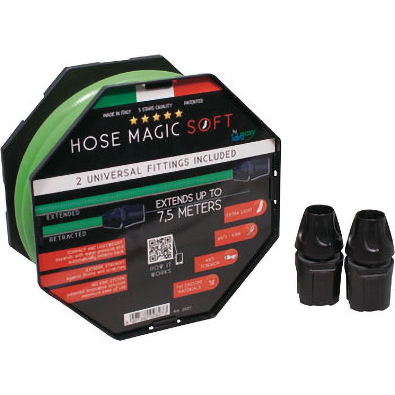 MS1350GN マジックソフトホース idroeasy グリーン色 柔軟性 水用 内径13.5mm外径18mm長さ50m  MS1350GN