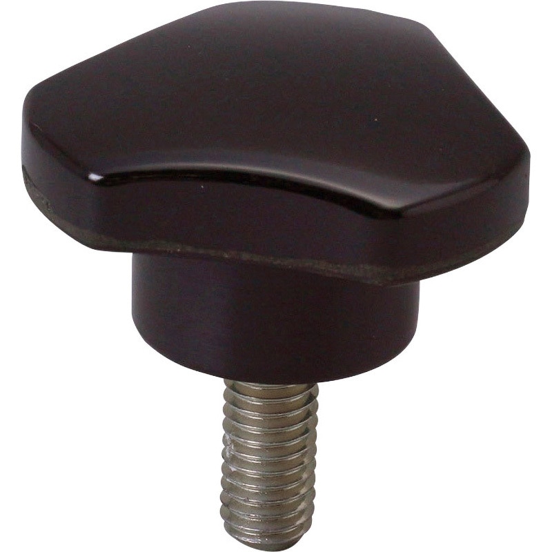 TKB2-M6X15 スリーロブノブボルト TRUSCO おねじ(段付) ねじの
