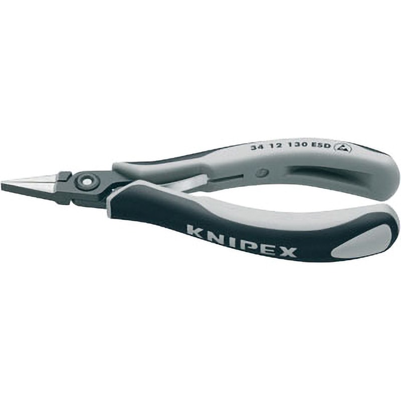 3442-130ESD ESD精密用プライヤー KNIPEX(クニペックス) フラットノーズ 8,455円