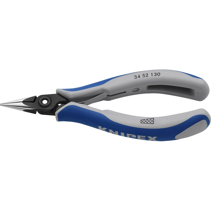 3452-130 精密用プライヤー KNIPEX(クニペックス) フラットノーズ