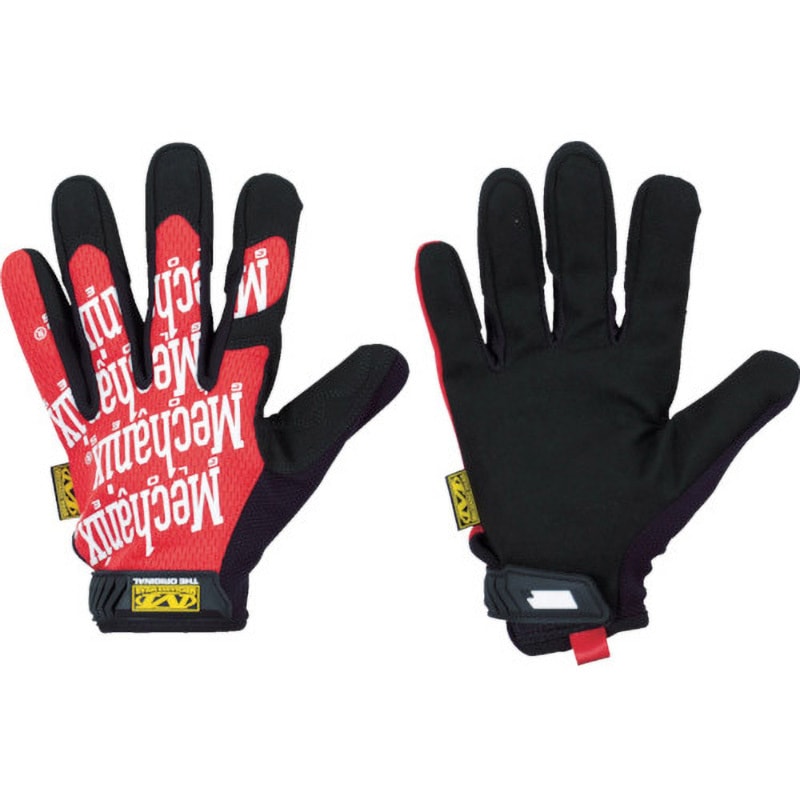 MG-02-009 ザ・オリジナル MECHANIX WEAR 人工皮革製 1双入 レッド色