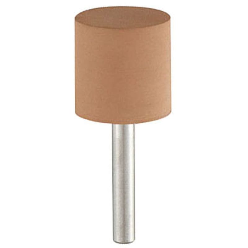 BR6025SF 高耐久ゴム軸付砥石 TRUSCO 円筒型 粒度600 質量220g 軸径6mm外径25mm 1パック(5個) BR6025SF