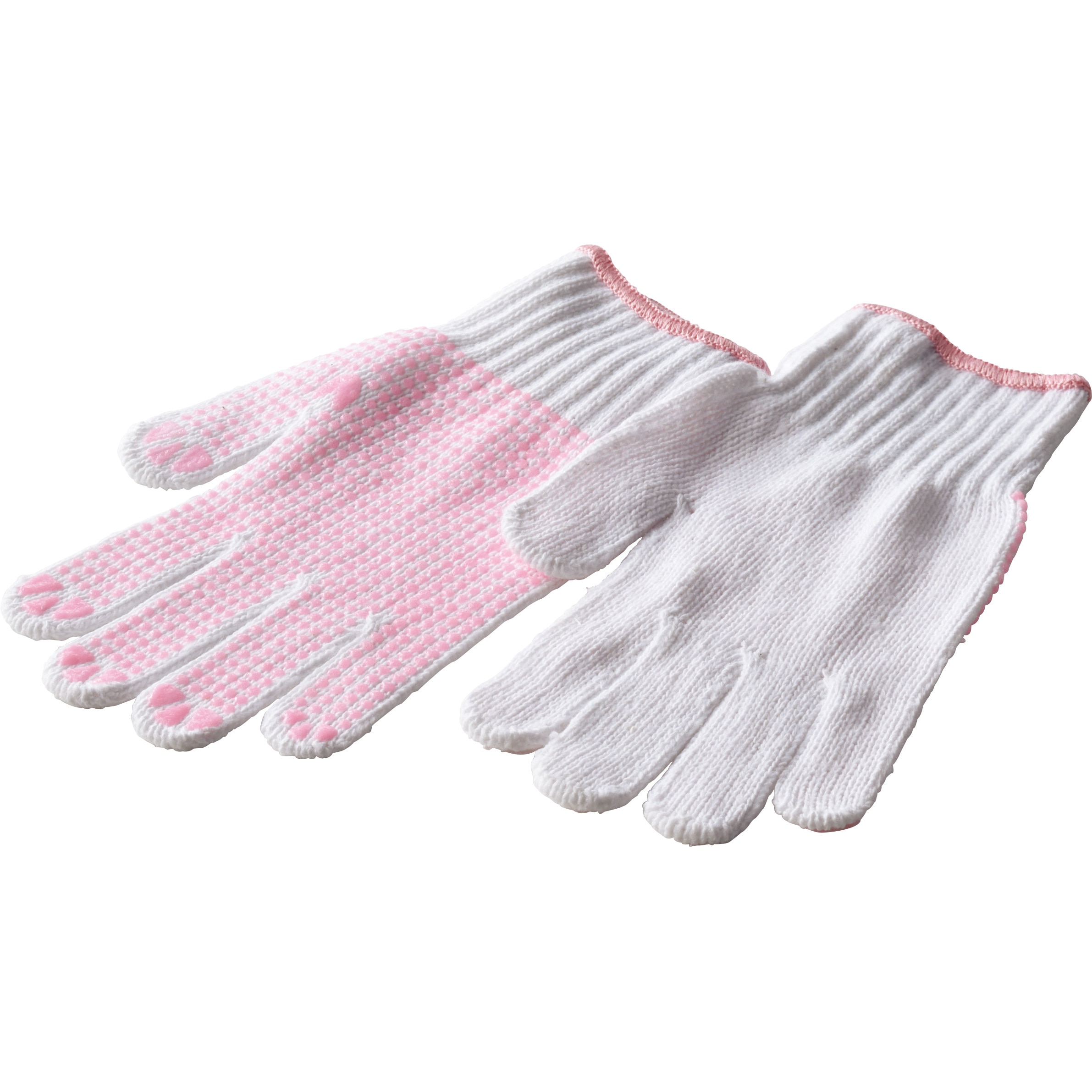 TGAGW-7G 女性用すべり止め手袋 TRUSCO 1双入 ホワイト色 7