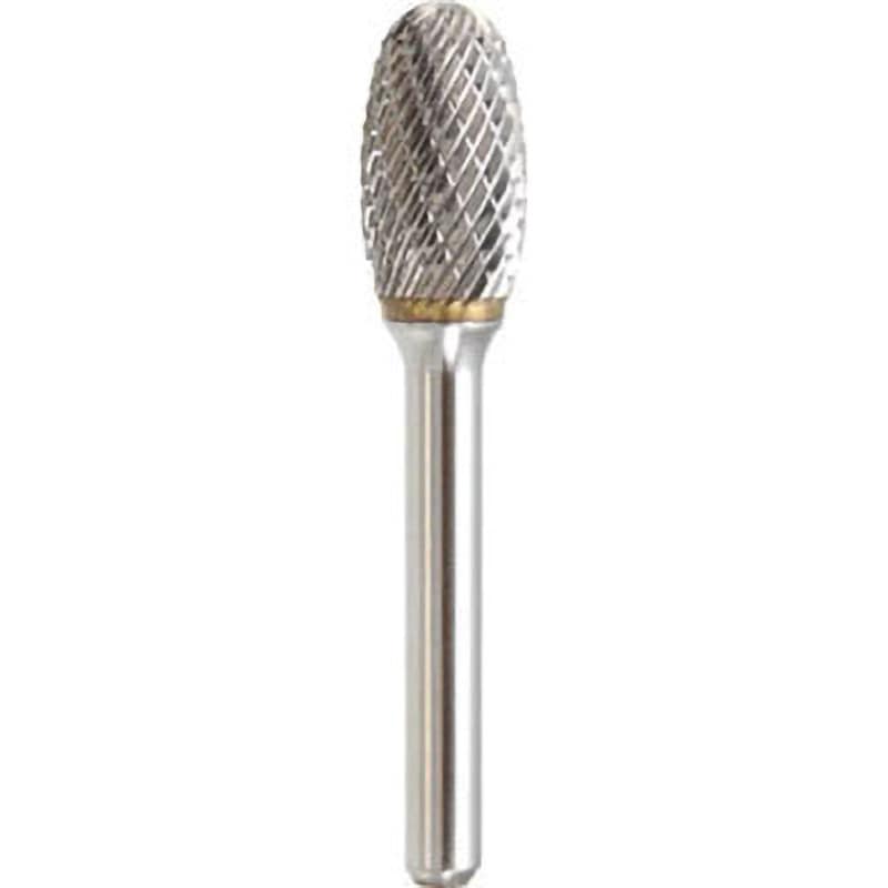TB6C160S 超硬バー タマゴ型 TRUSCO ロー付 シングルカット 最高使用回転数12000rpm 軸径6mm刃径16mm  TB6C160S